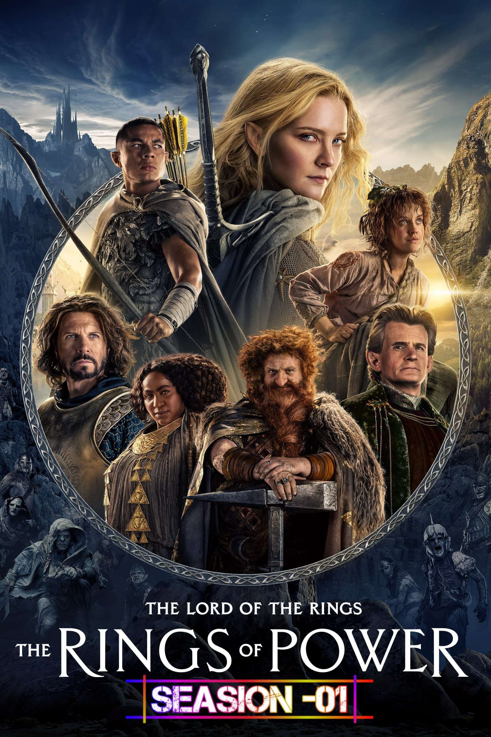 The Lord of the Rings S01 2022 Hindi English Dual Audio Completed Web Series HEVC ESub Movies4U.com