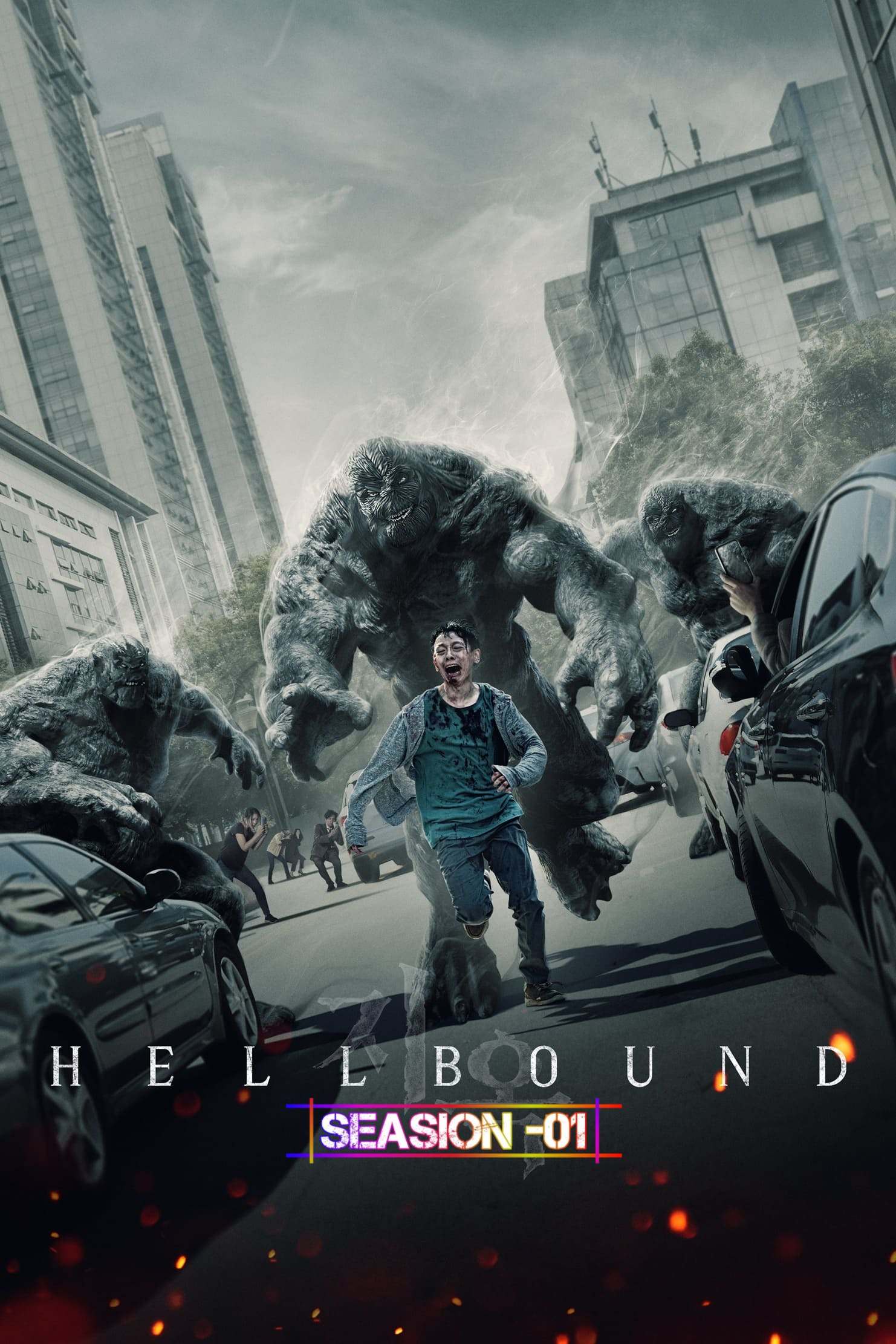 Hellbound S01 2021 Hindi English Dual Audio Completed Web Series HEVC ESub Movies4U.com