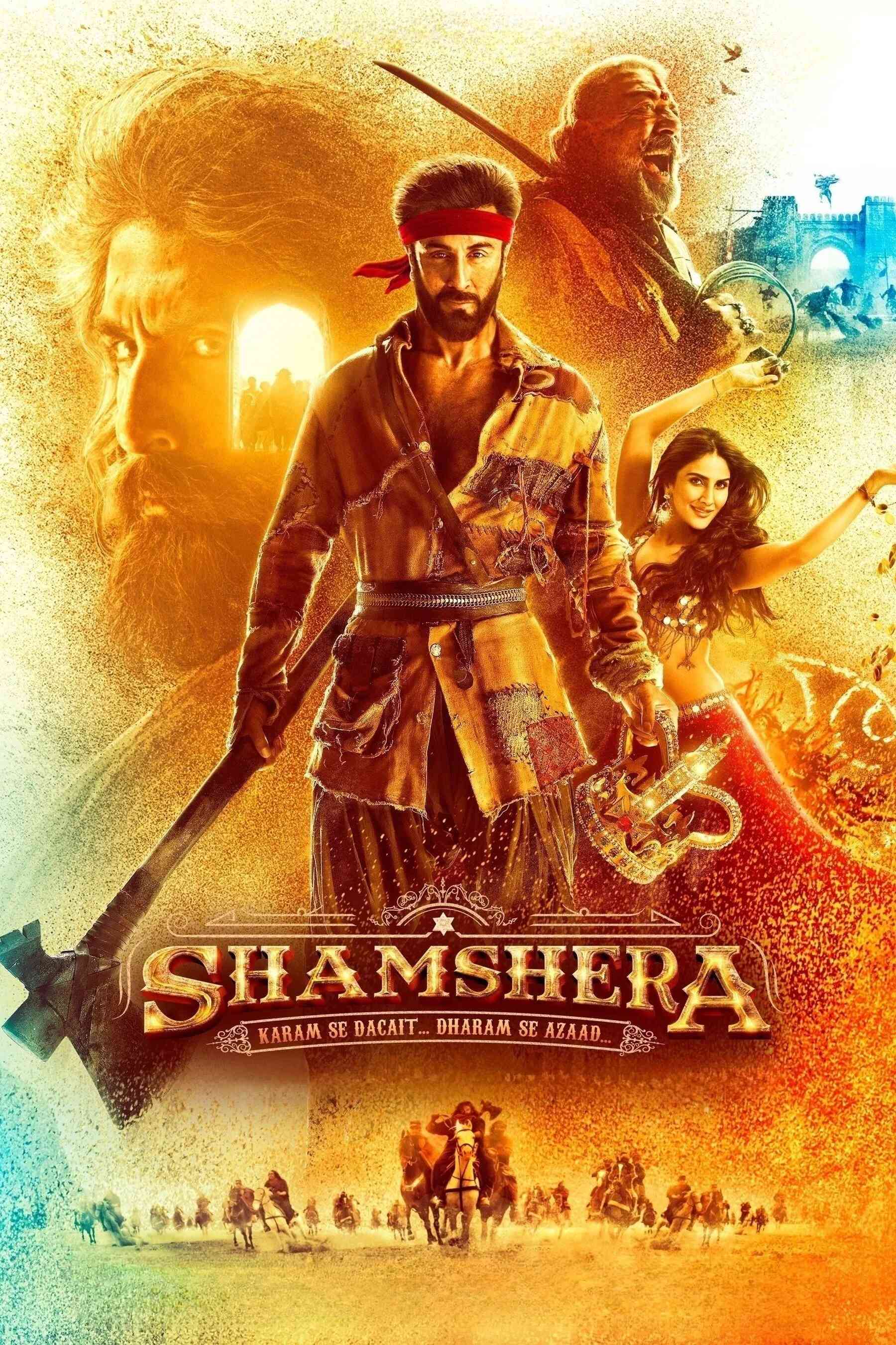 Shamshera 2022 Bollywood Hindi Movie HD ESub Movies4U.com