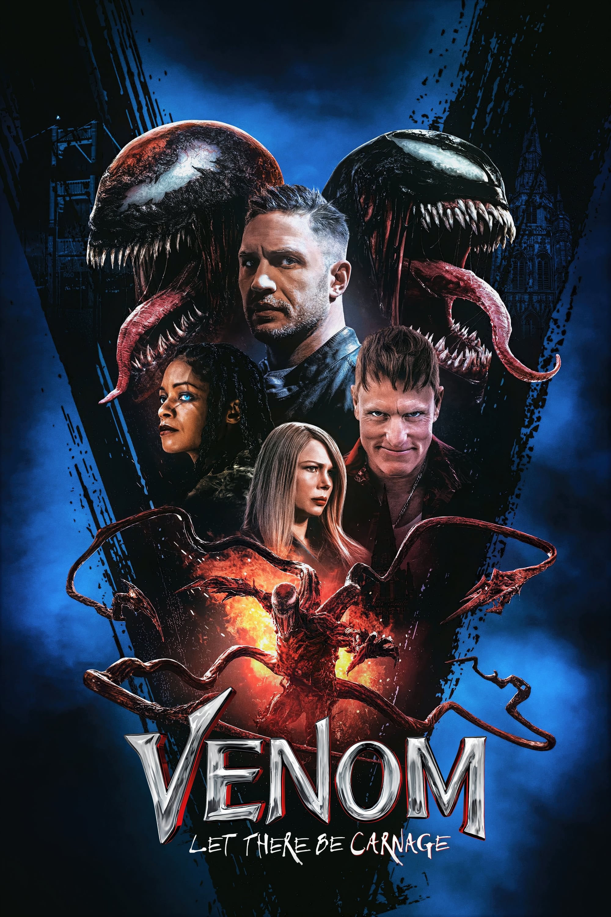 Venom 2 Venom Let There Be Carnage 2021 Hindi English Dual Audio MCU Movie BluRay HD ESub Movies4U.com