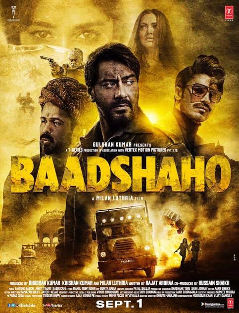 Baadshaho 2017 Bollywood Hindi Full Movie Movies4U