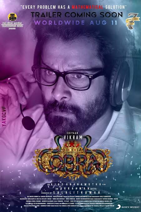 Cobra 2022 South Hindi HQ Dubbed Full Movie 480p 720p 1080p Movies4U