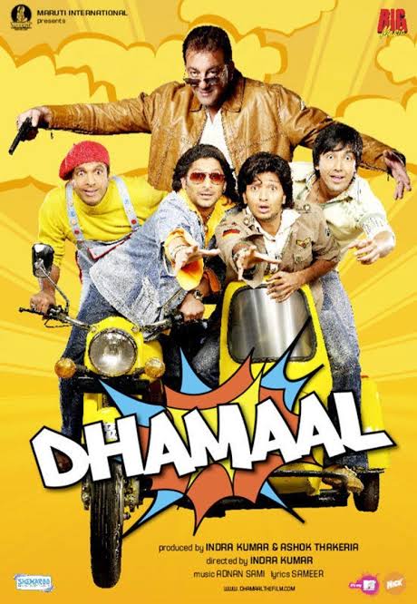 Dhamaal 2007 Bollywood Hindi Full Movie HEVC 480p 720p 1080p Movies4U