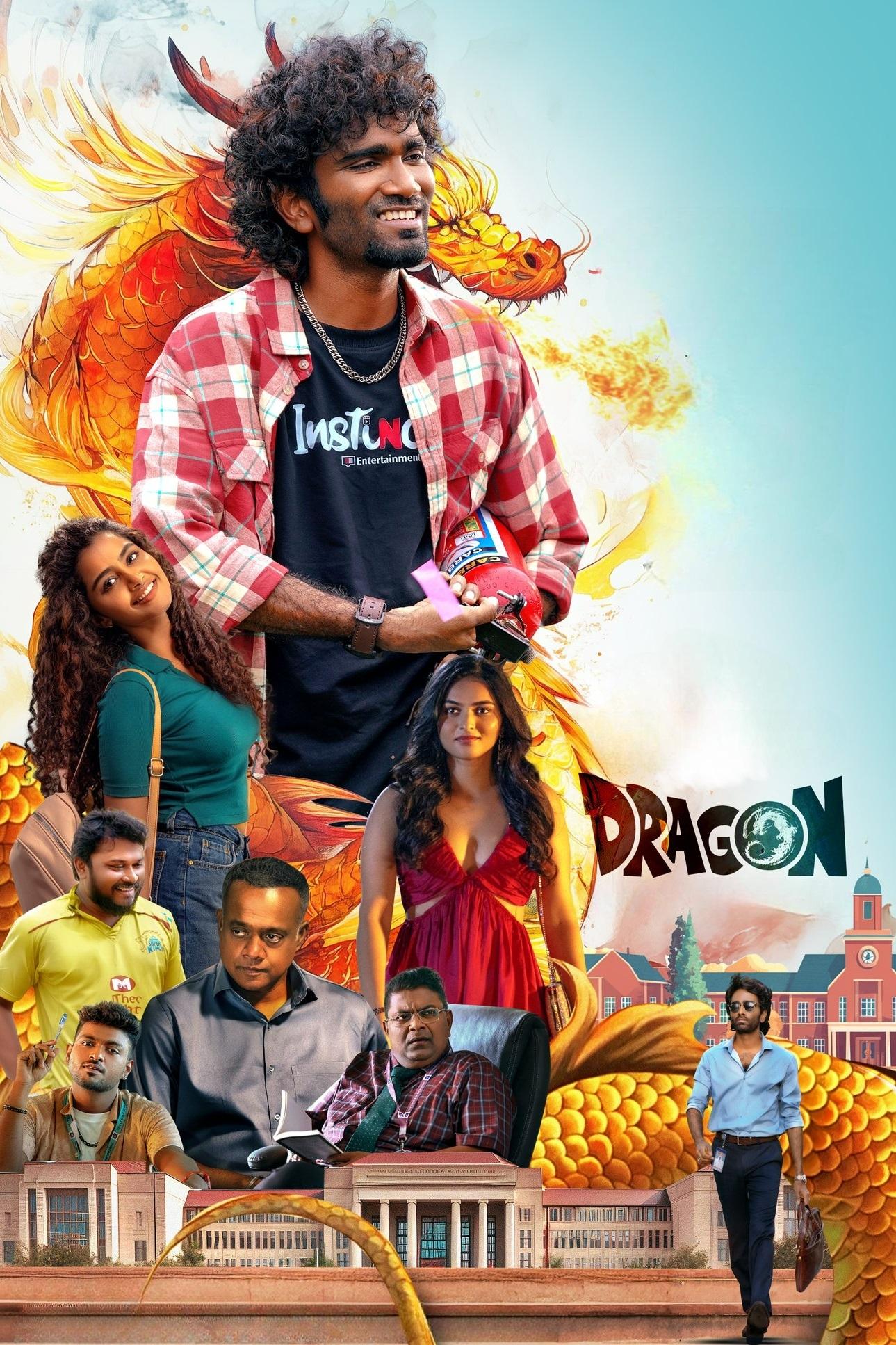 Dragon 2025 Hindi Tamil Daul Audio UnCut South Movie HD ESub Movies4U