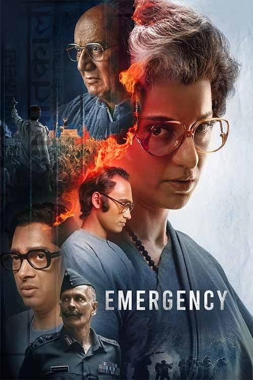 Emergency (2025) Bollywood Hindi Movie HD ESub Movies4U.com