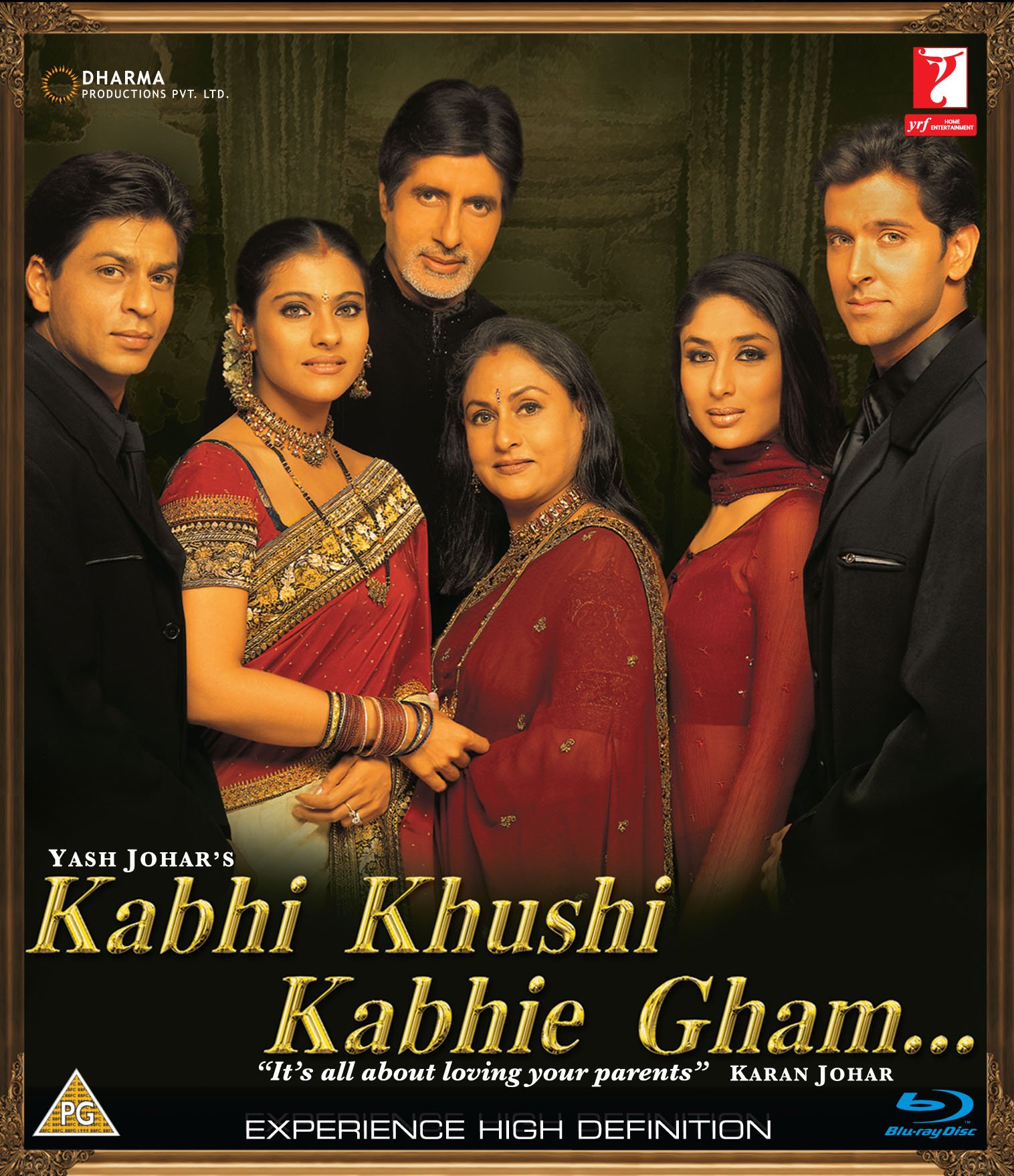 Kabhi Khushi Kabhie Gham 2001 Bollywood Hindi Movie HD BluRay ESub Movies4U