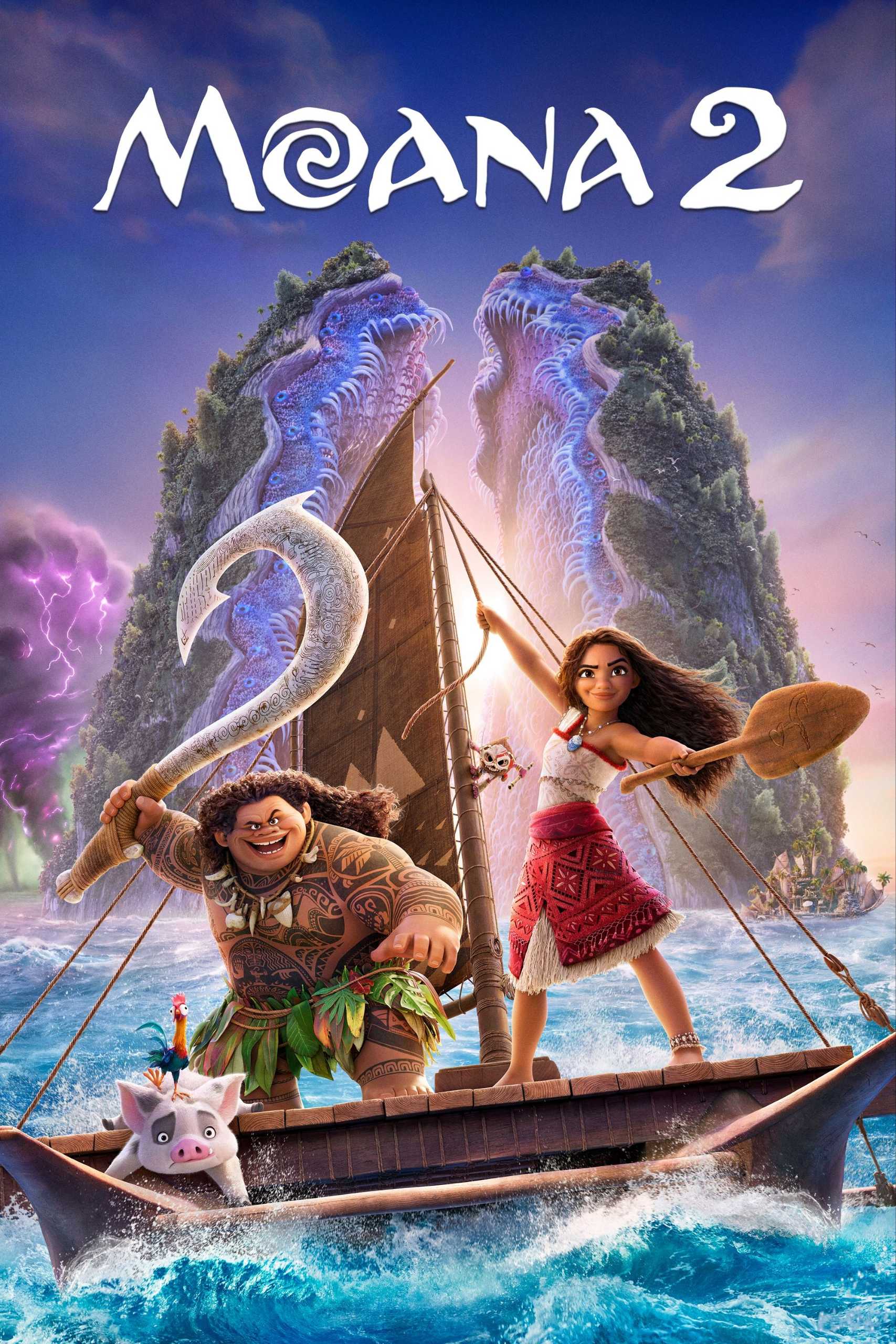 Moana 2 2024 Hindi English Dual Audio Animated Movie HD ESub Movies4U