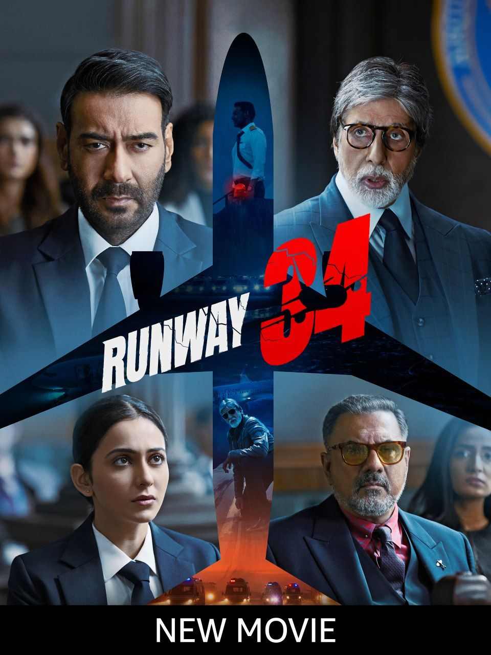 Runway 34 2022 Bollywood Hindi Full Movie HD ESub Movies4U