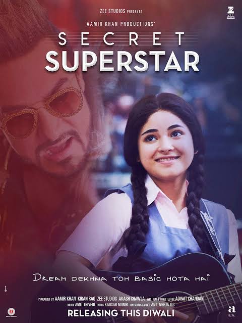 Secret Superstar 2017 Bollywood HIndi Full Movie ESub BluRay Movies4U