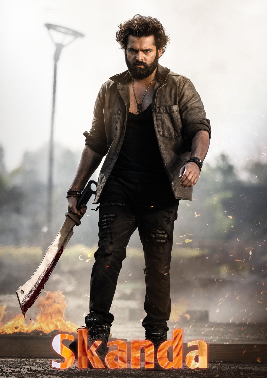 Skanda 2023 Hindi Telugu Dual Audio Full Movie UnCut HD ESub Movies4U