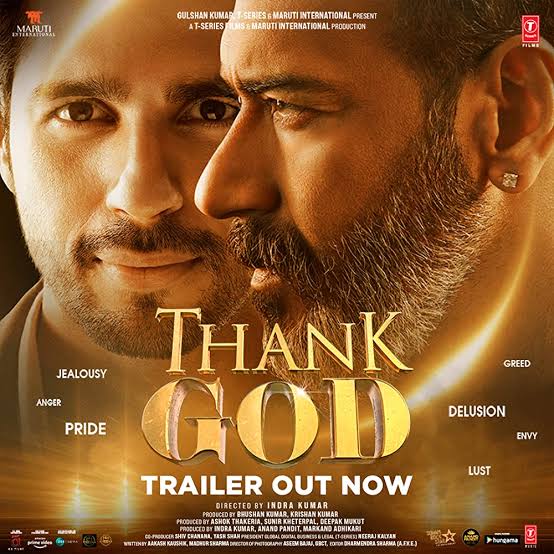 Thank God 2022 Bollywood Hindi Full Movie PreDvD Movies4U