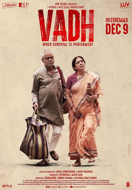 Vadh 2023 Bollywood Hindi Full Movie WEB HDRip ESub Movies4U