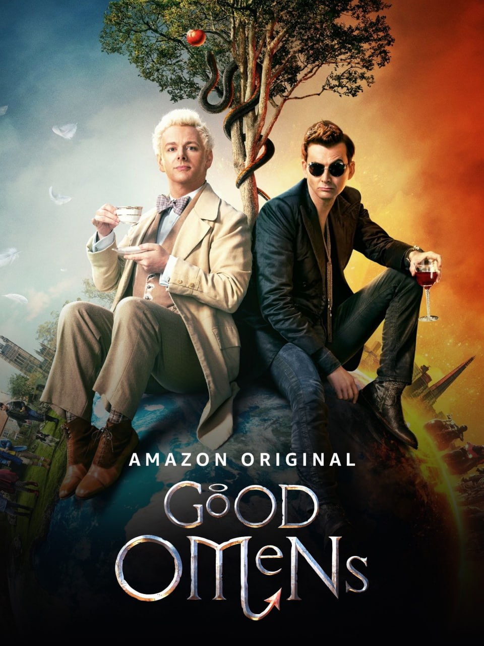 Good Omens S1 (2019) {Hindi   English} Dual Audio Full Movie HEVC ESub Movies4U.com