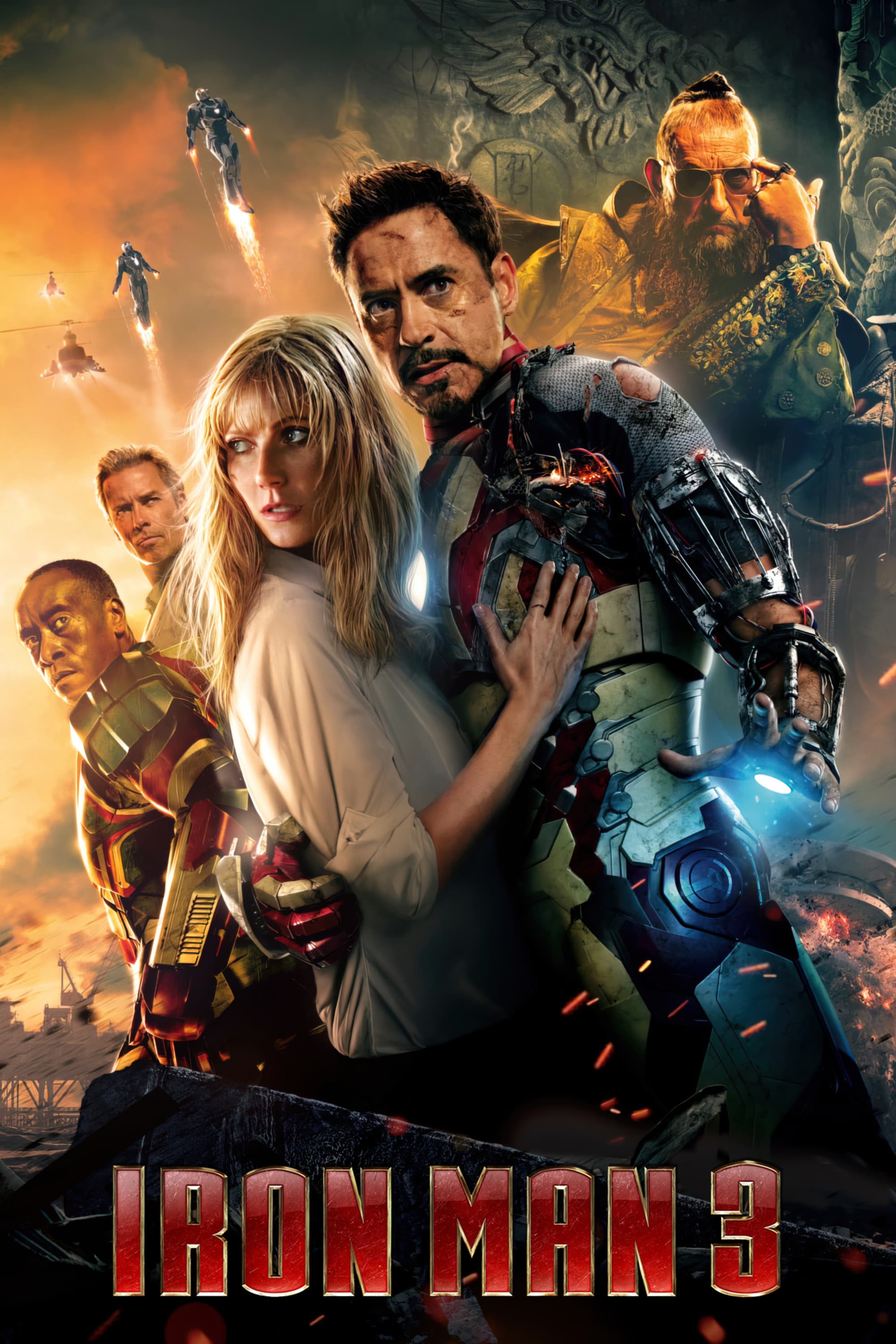 Iron Man 3 2013 Hindi English Dual Audio MCU Movie BluRay HD ESub Movies4U.com