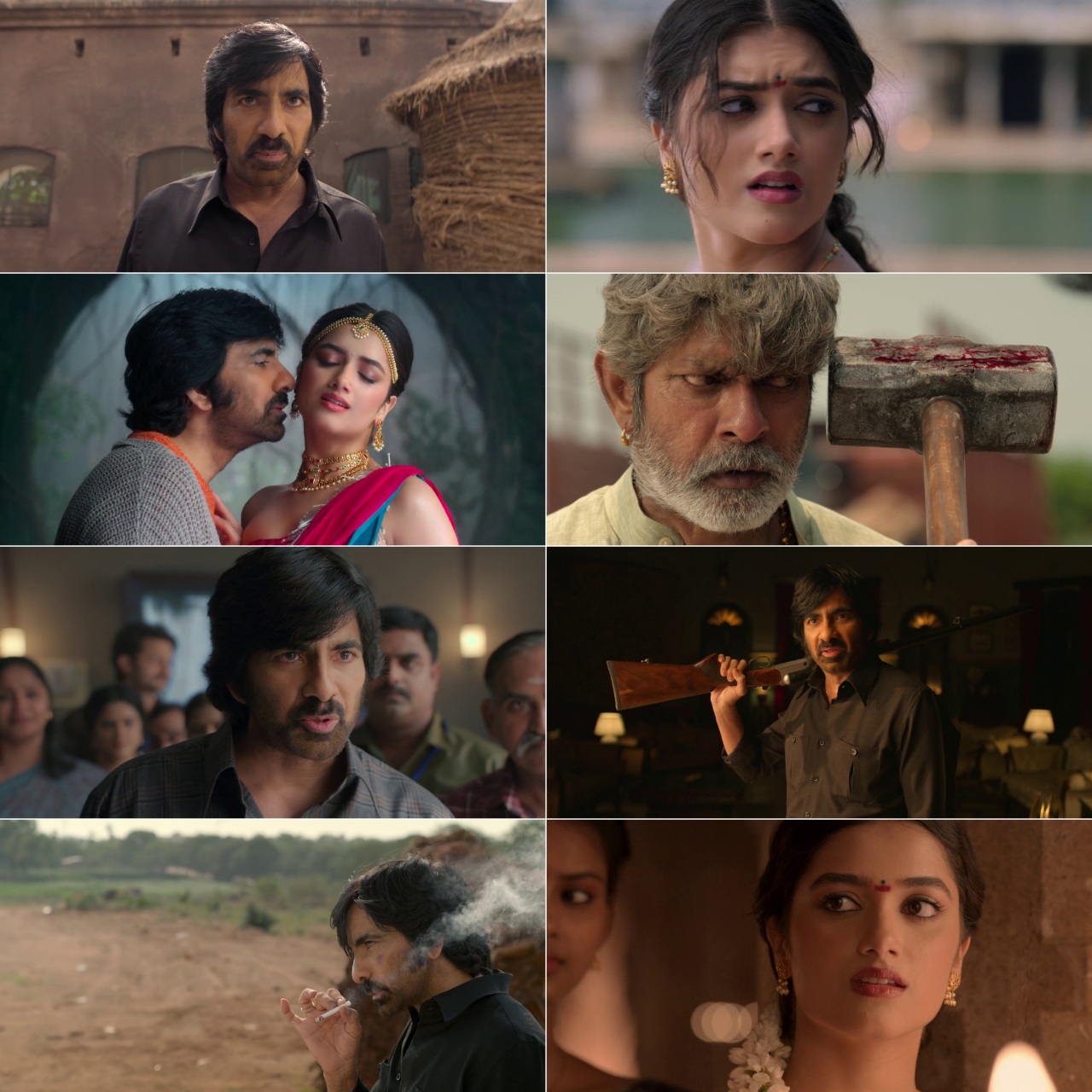 Mr Bachchan 2024 Hindi HQ Telugu Dual Audio UnCut Movie HD ESub Movies4U screenshot