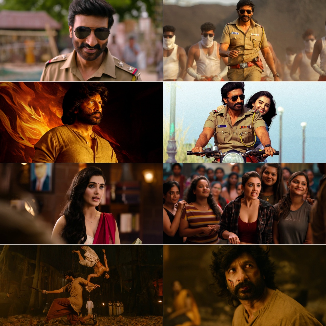 Bhimaa 2024 Hindi Telugu Dual Audio UnCut Movie HD ESub Movies4U screenshot