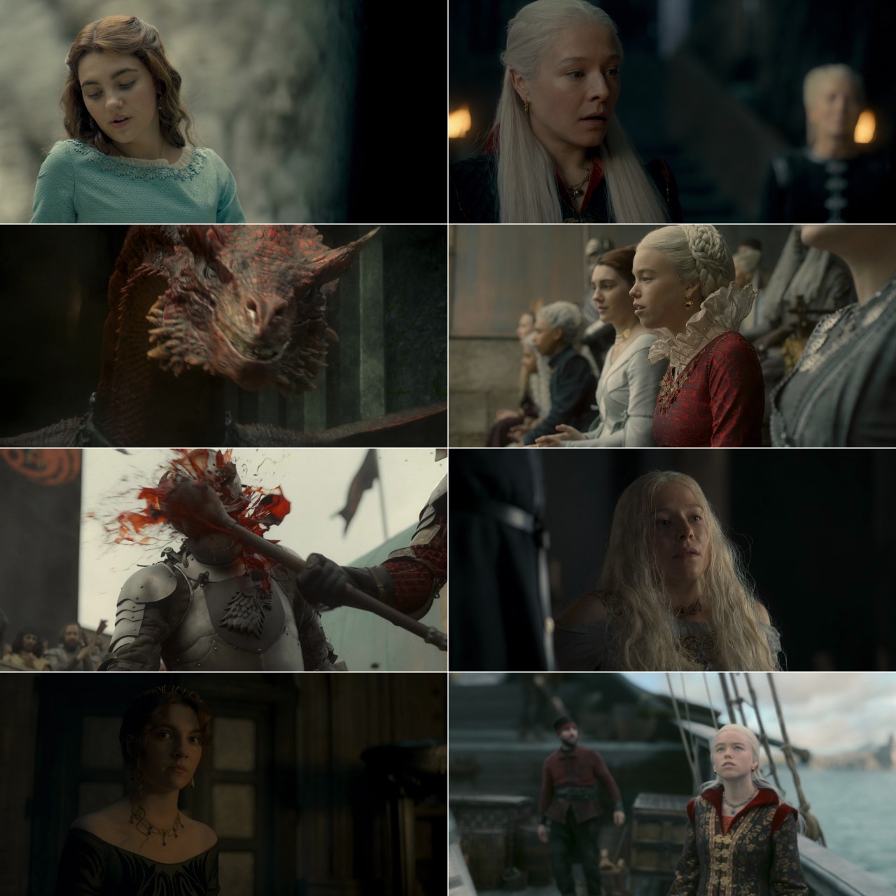 House of the Dragon S1 2022 Hindi English Dual Audio Completed Web Series HEVC ESub Movies4U screenshot