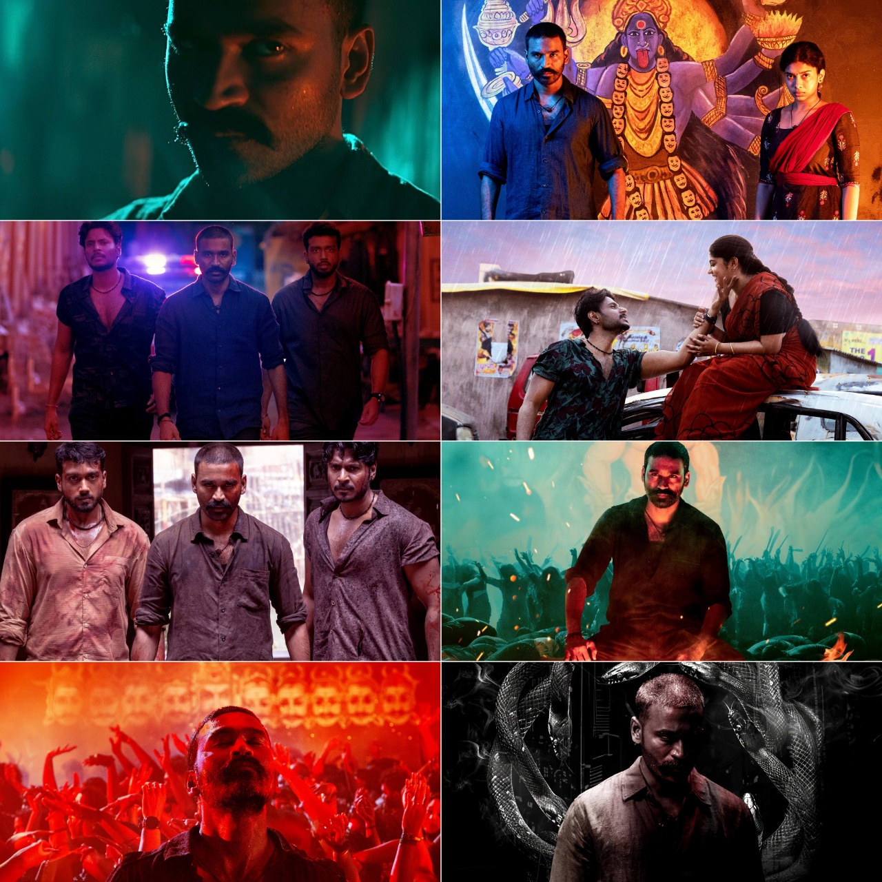 Raayan 2024 Hindi Tamil Dual Audio UnCut Movie HD ESub Movies4U screenshot