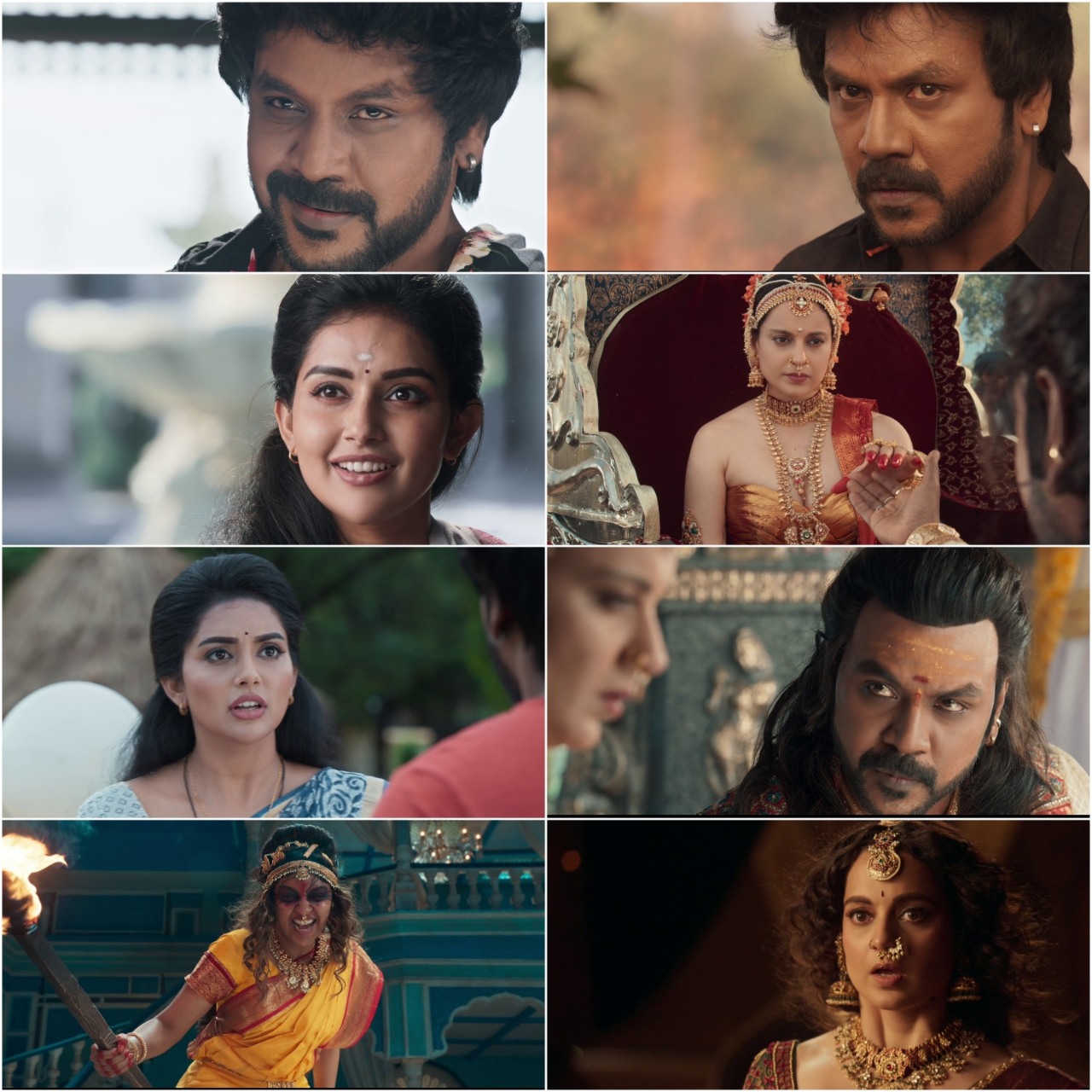 Chandramukhi 2 2023 South Hindi Dubbed UnCut Full Movie HD ESub Movies4U screenshot