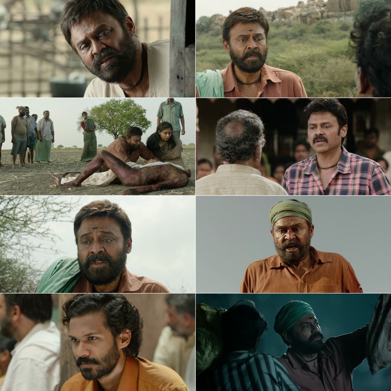 Narappa 2021 Hindi Telugu Dual Audio UnCut Movie HD ESub Movies4U screenshot