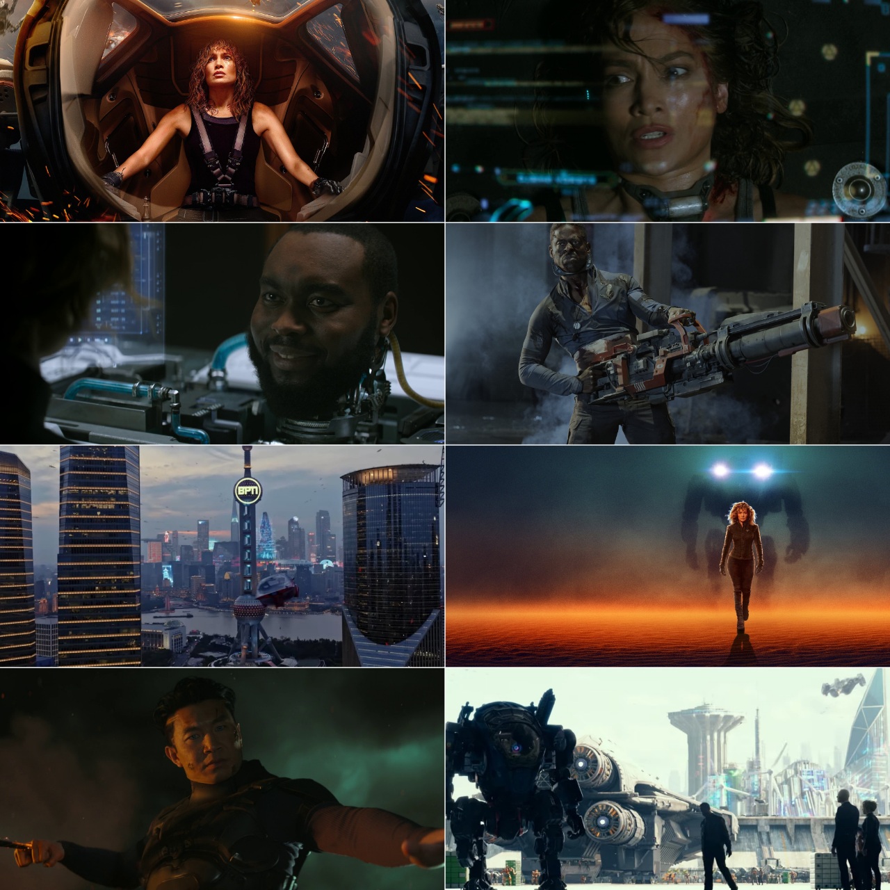 Atlas 2024 Hindi English Dual Audio Movie HD ESub Movies4U screenshot