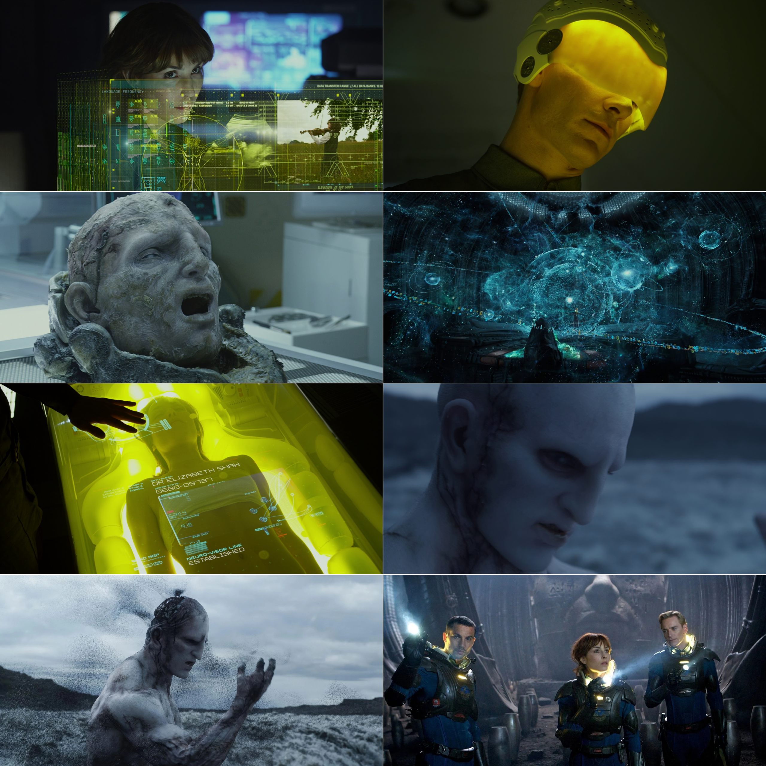 Prometheus 2012 Hindi English Dual Audio Hollywood Movie BluRay HD ESub Movies4U screenshot