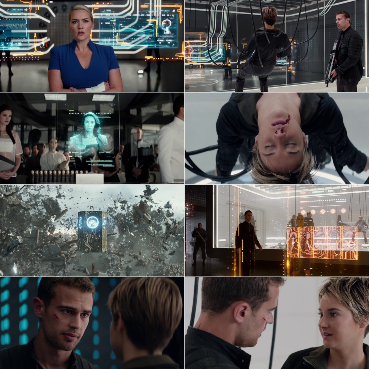Insurgent 2015 Hindi English Dual Audio Movie BluRay HD ESub Movies4U screenshot