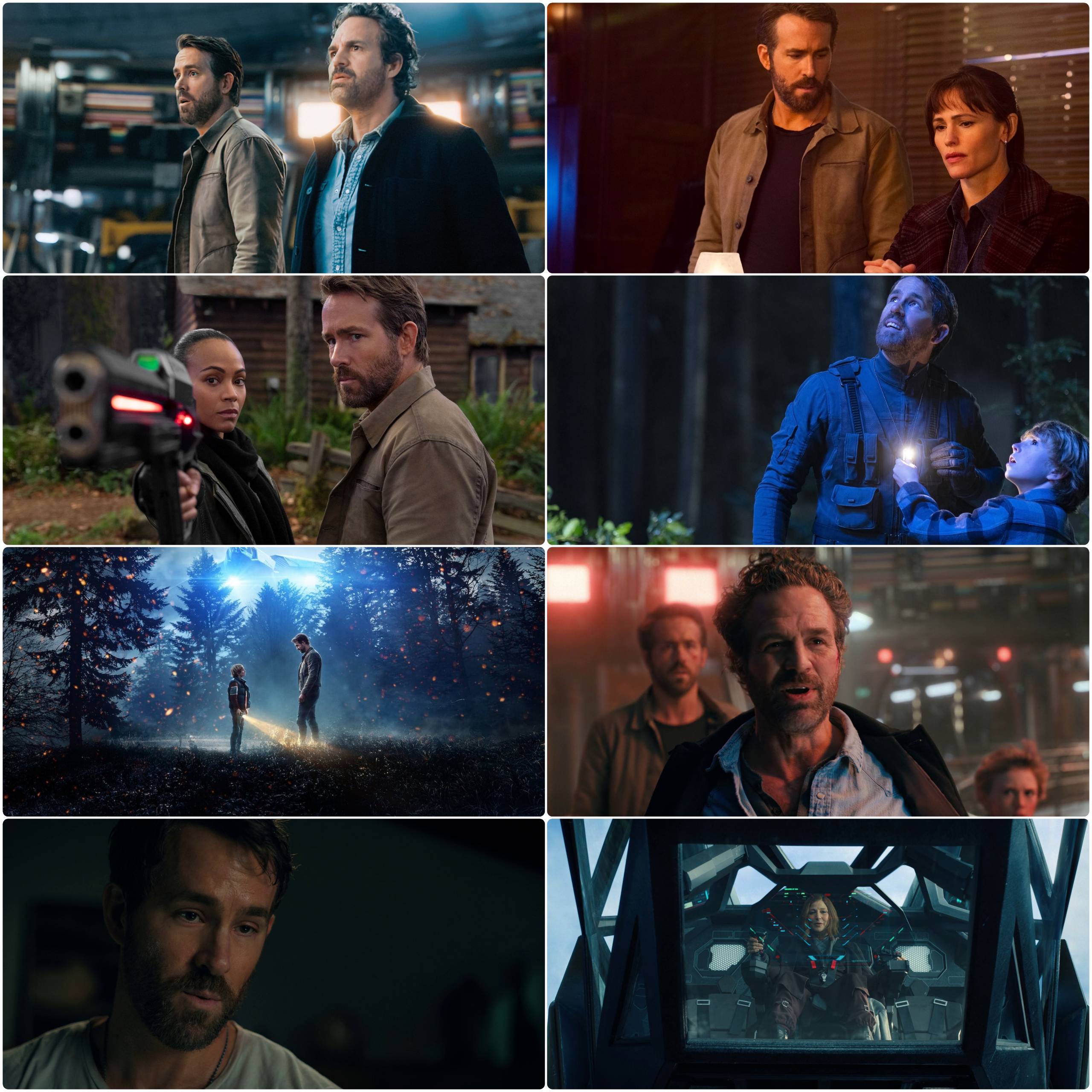 The Adam Project 2022 Hindi English Dual Audio Hollywood Movie HD ESub Movies4U screenshot