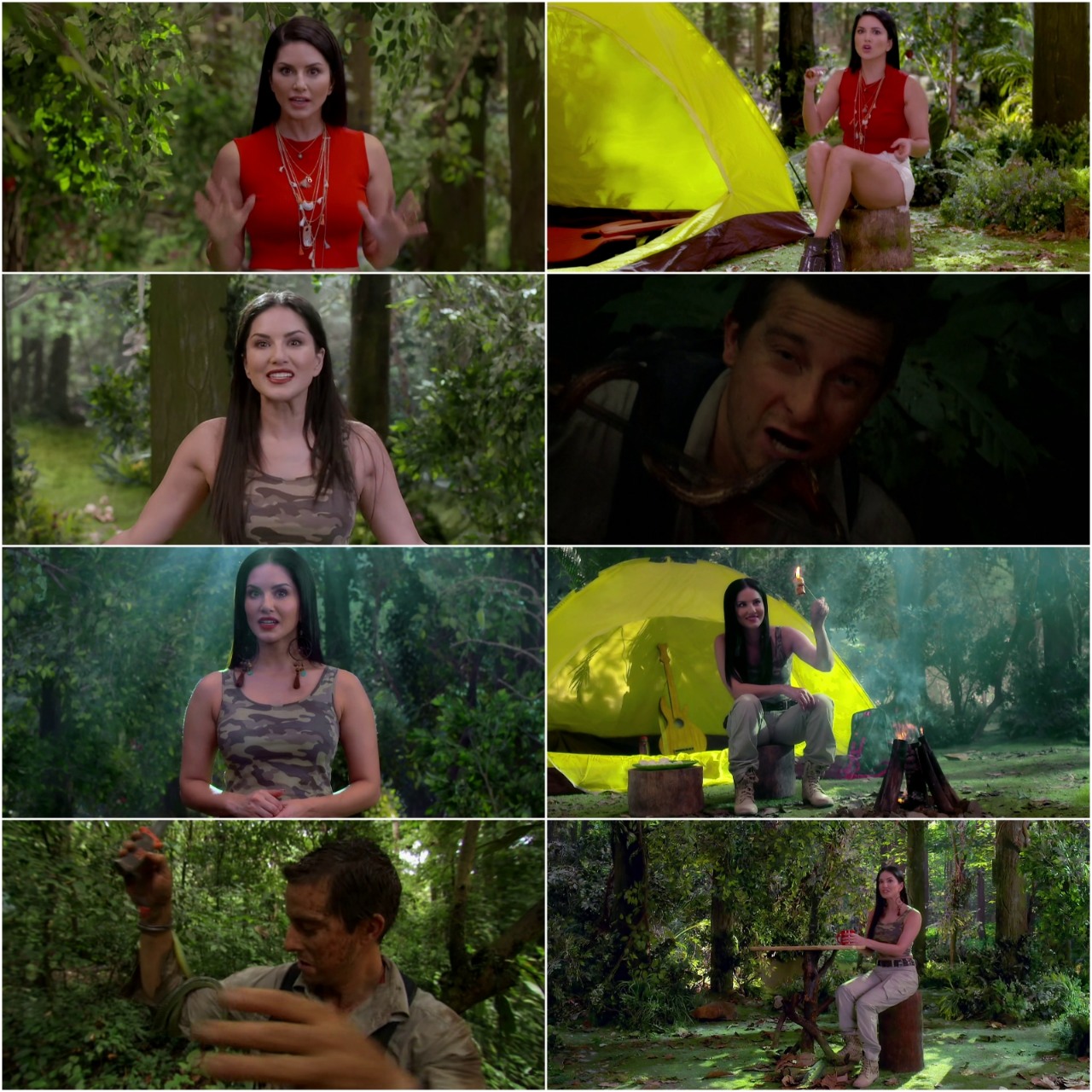 Man vs Wild With Sunny Leone S1 2023 Hindi Completed Web Series HEVC Movies4U screenshot