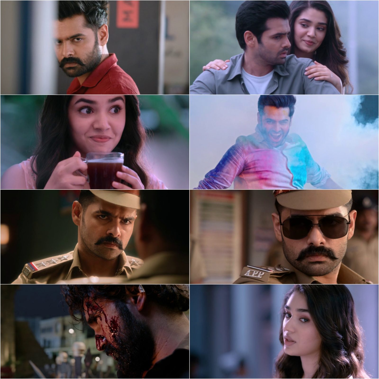 The Warriorr 2022 Hindi Telugu Dual Audio UnCut Movie HD ESub Movies4U screenshot