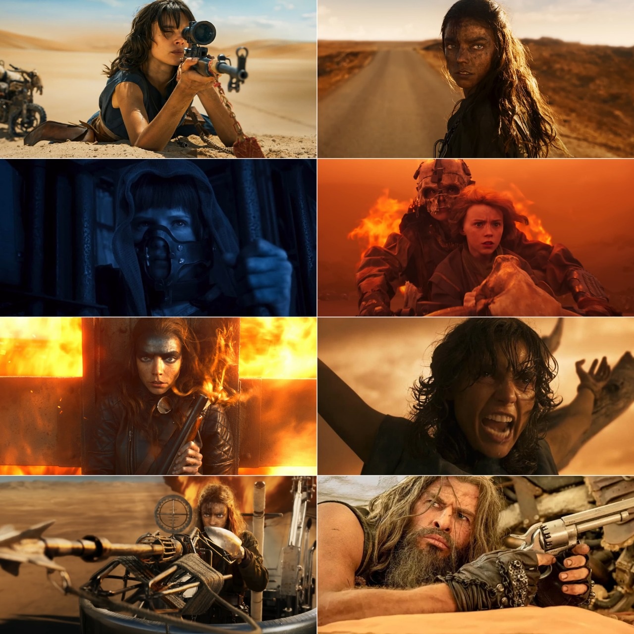 Furiosa A Mad Max Saga 2024 Hindi English Dual Audio UnCut Movie HD ESub Movies4U screenshot