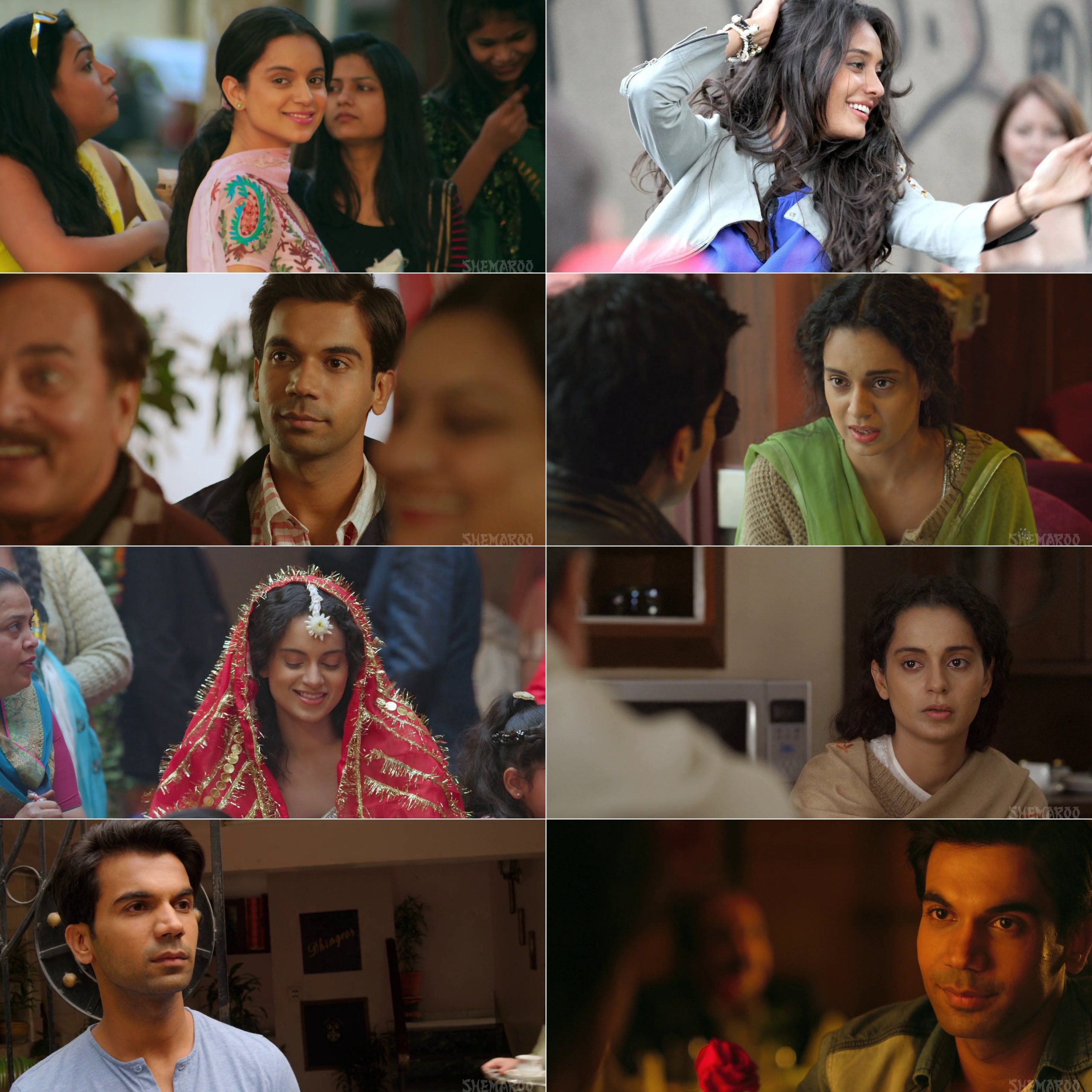 Queen (2013) Bollywood Hindi BluRay Movie HD ESub Movies4U screenshot