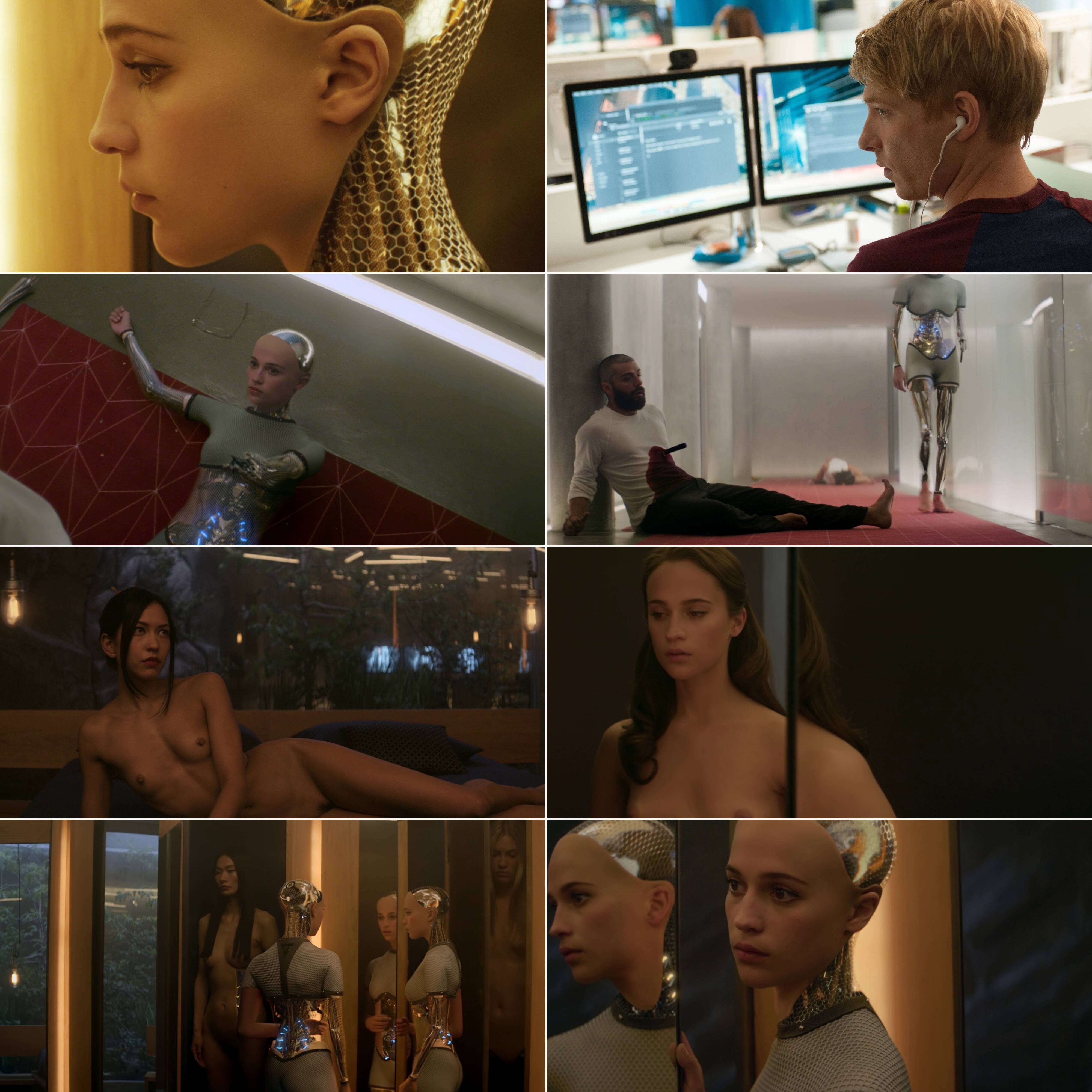 Ex Machina 2014 Hindi English Dual Audio Hollywood Movie BluRay HD ESub Movies4U screenshot
