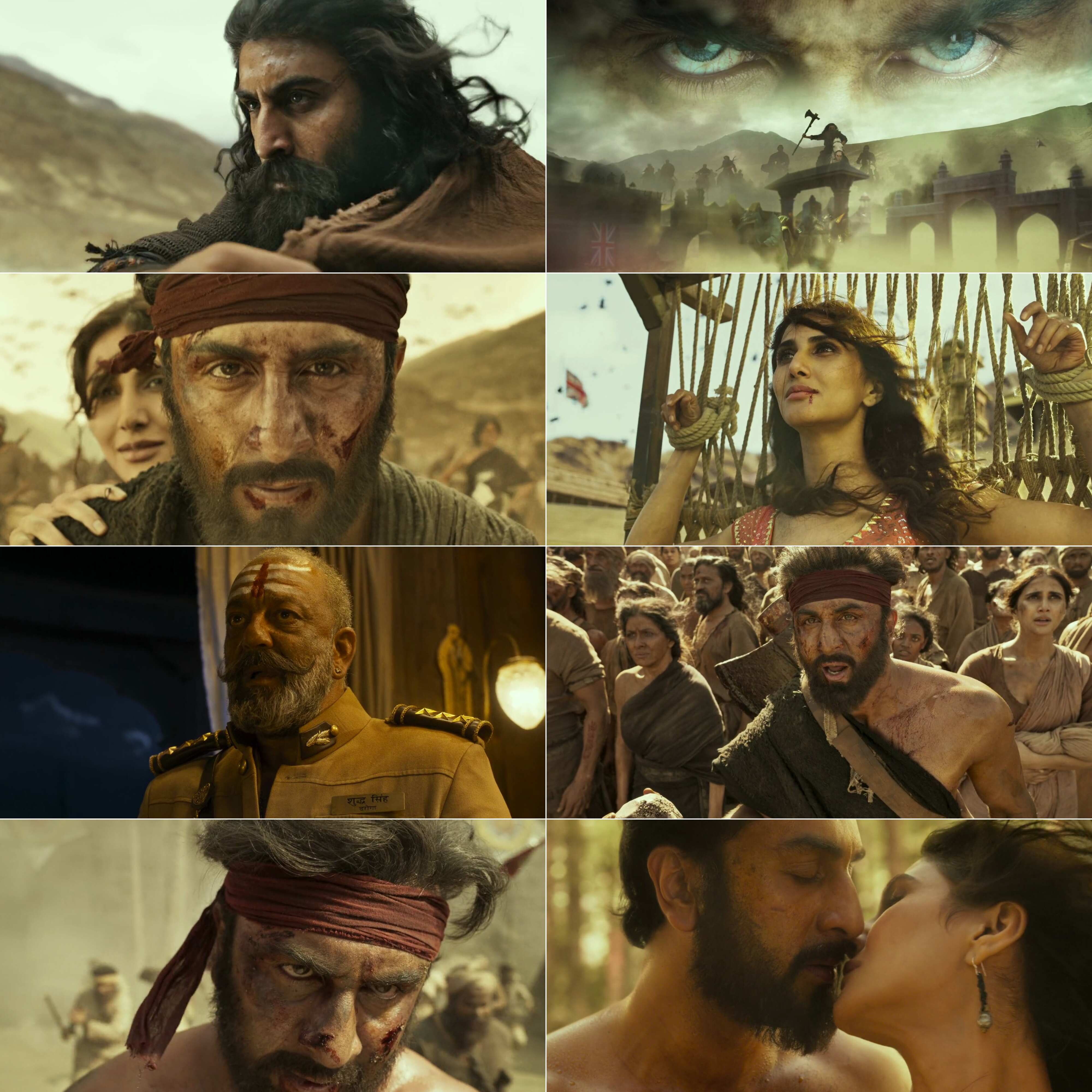 Shamshera 2022 Bollywood Hindi Movie HD ESub Movies4U screenshot