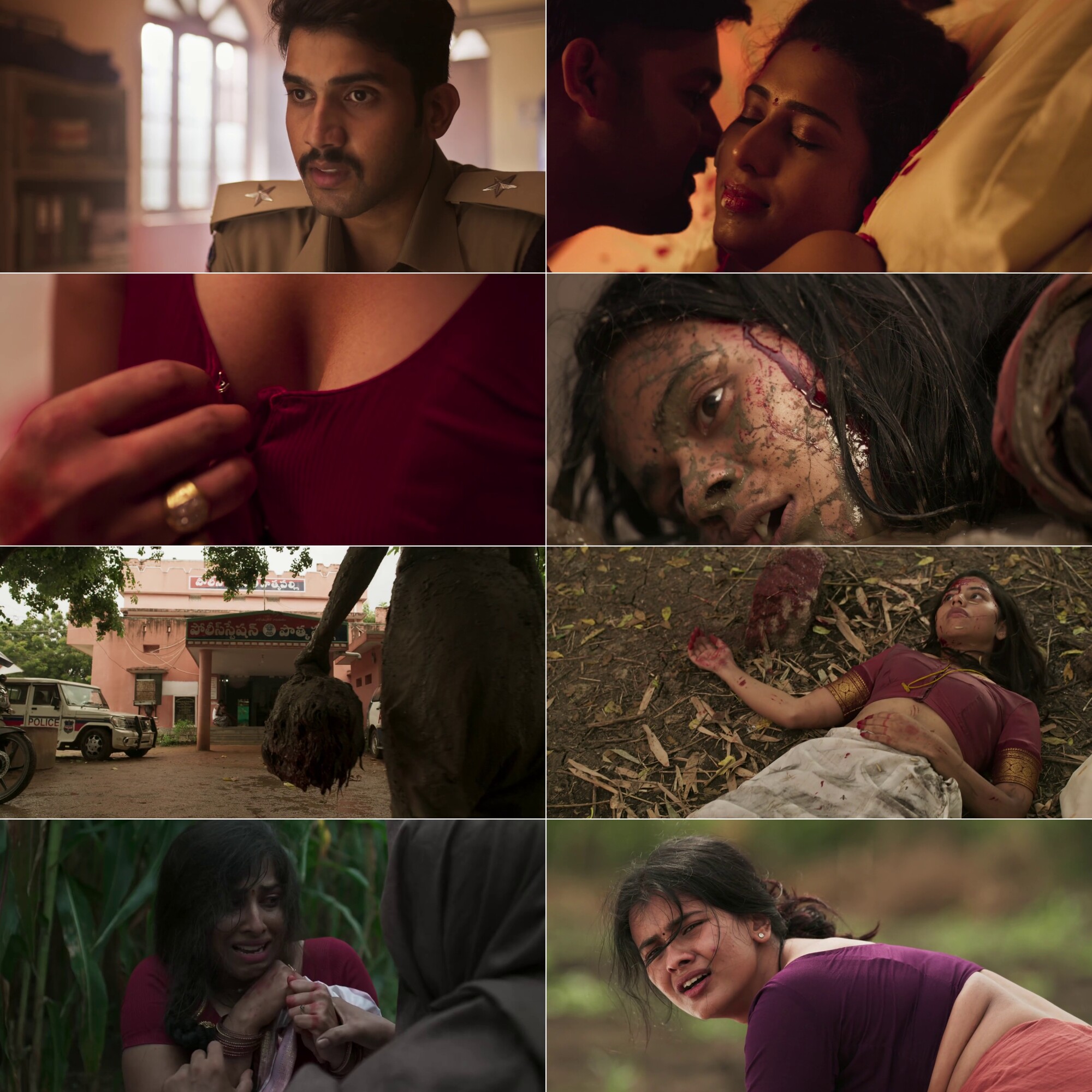 Odela Railway Station 2022 Hindi Telugu Dual Audio UnCut South Movie HD ESub Movies4U screenshot