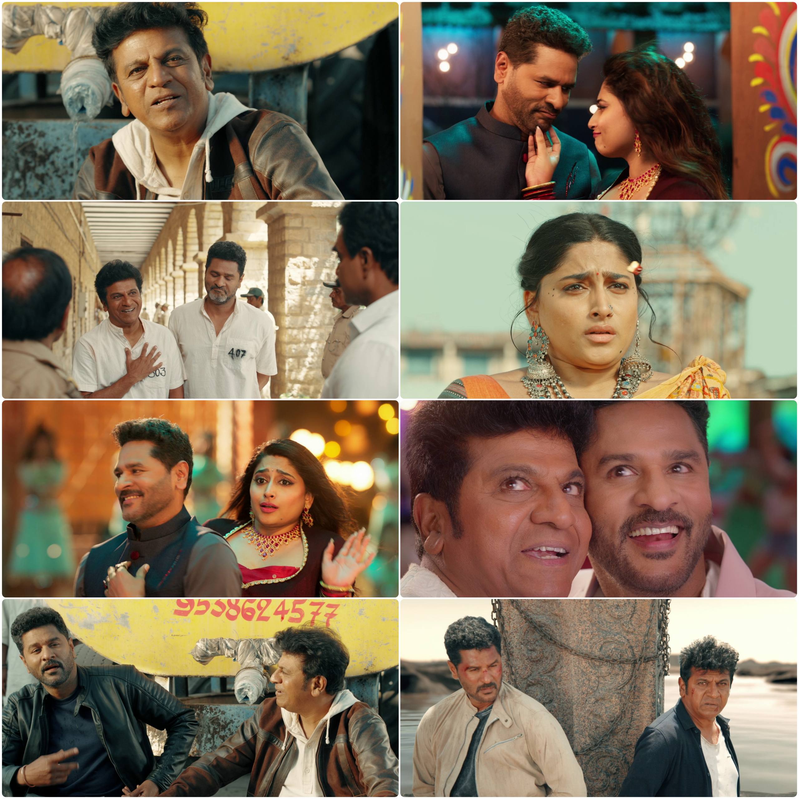 Karataka Damanaka 2024 Hindi Kannada Dual Audio UnCut South Movie HD ESub Movies4U screenshot