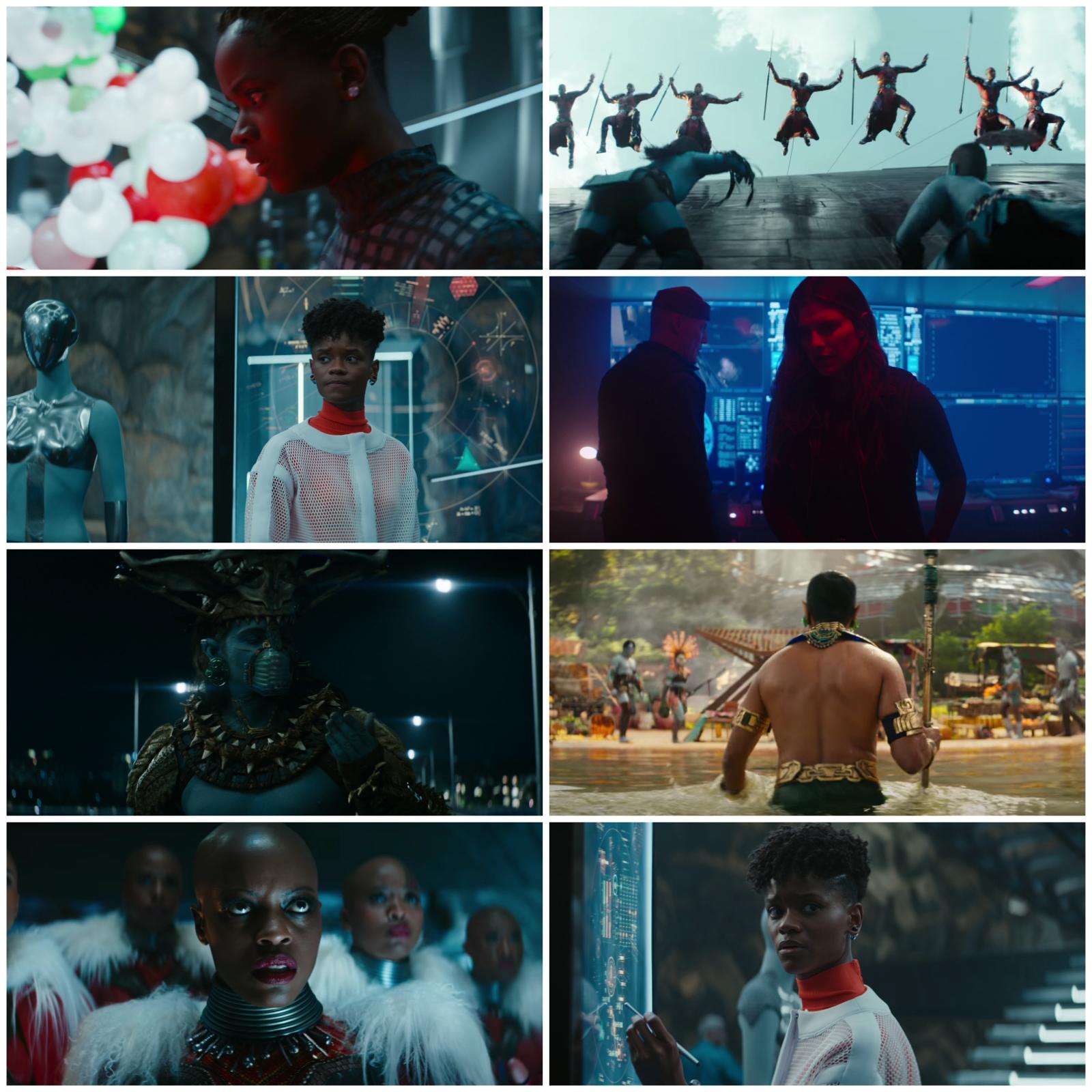 Black Panther Wakanda Forever 2022 MCU Hindi Dubbed Full Movie BluRay HD ESub Movies4U screenshot