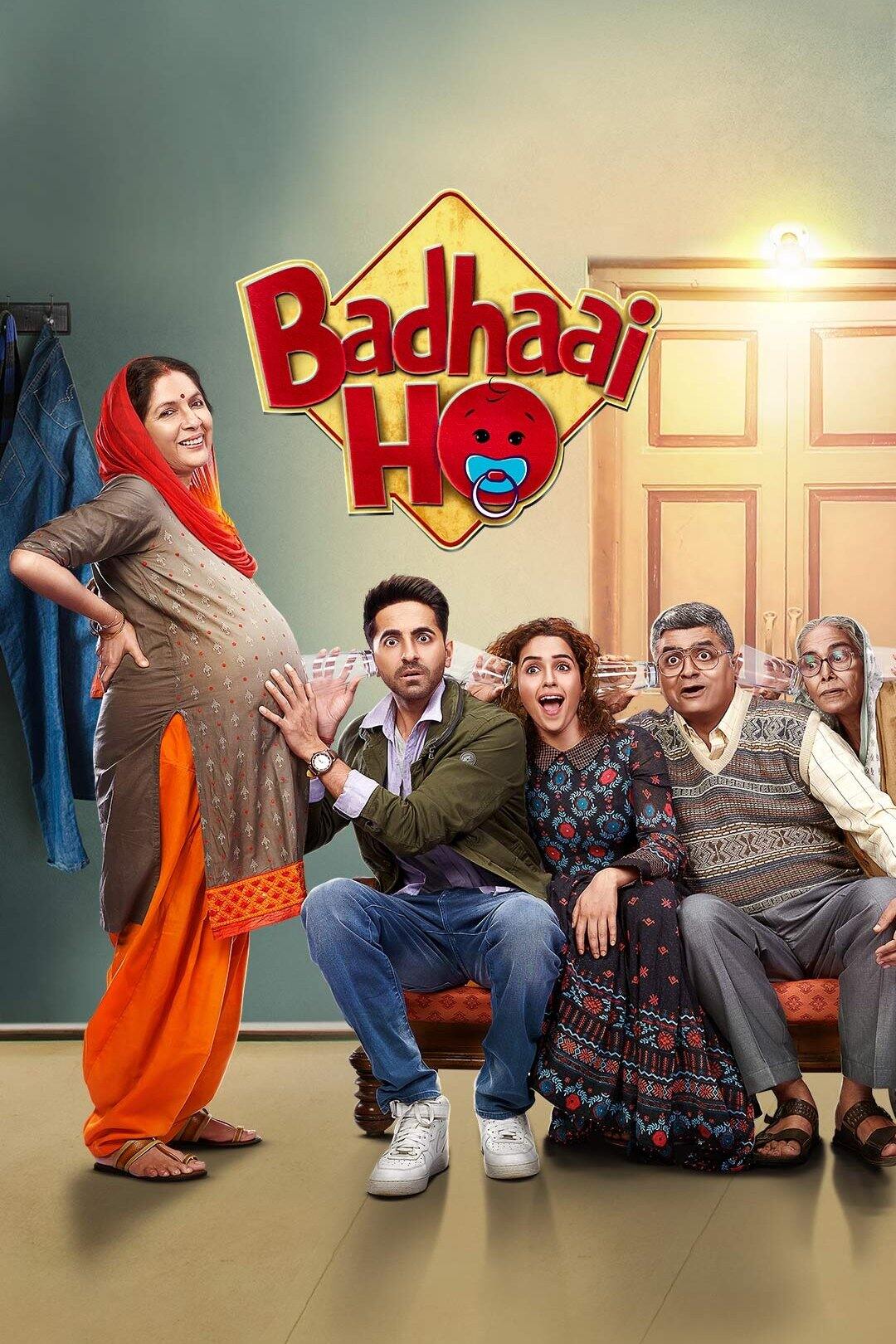 Badhaai Ho 2018 Bollywood Hindi Movie BluRay HD ESub Movies4U.com