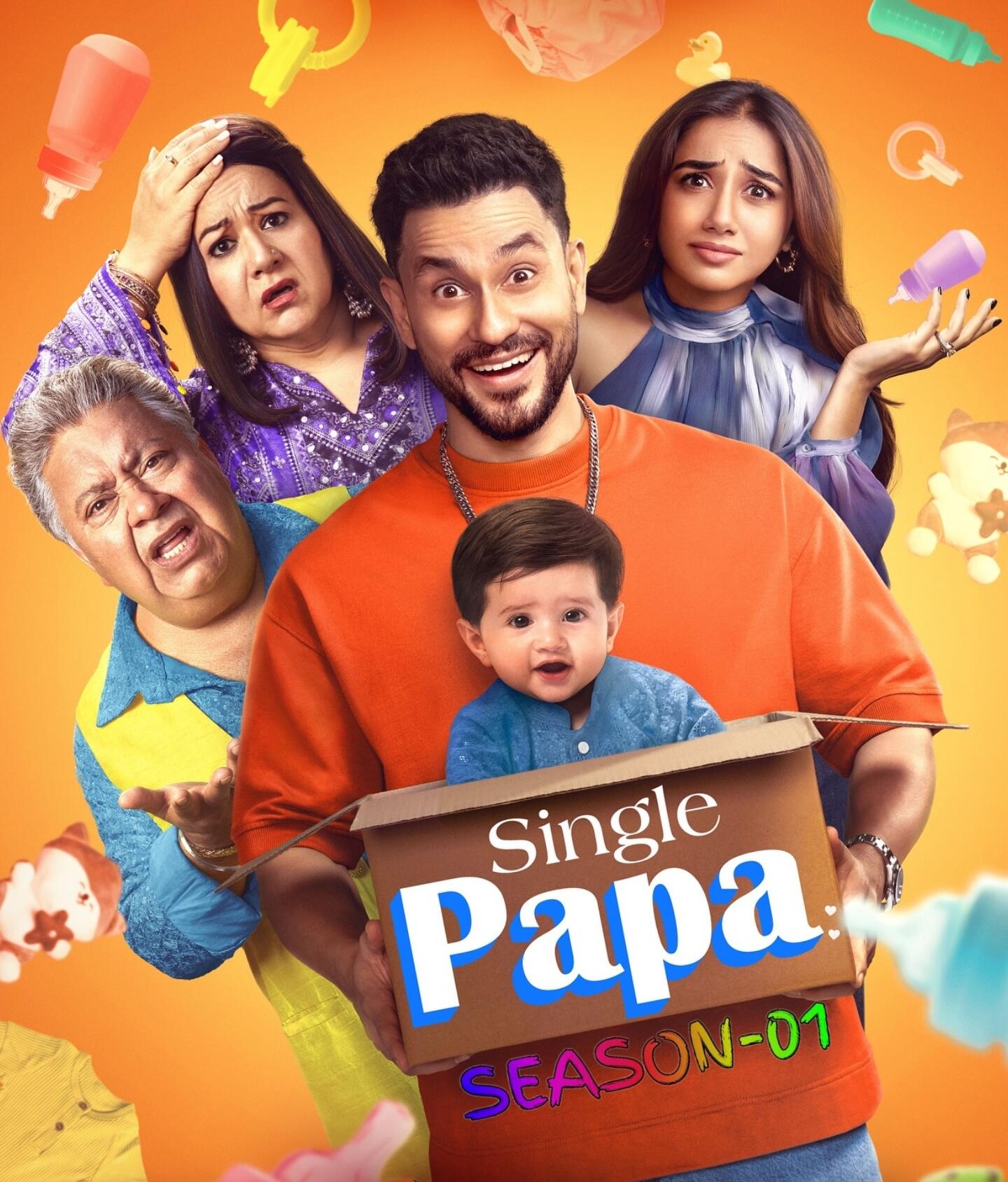 Single Papa S01 2025 Hindi Completed Web Series HEVC ESub Movies4U.com