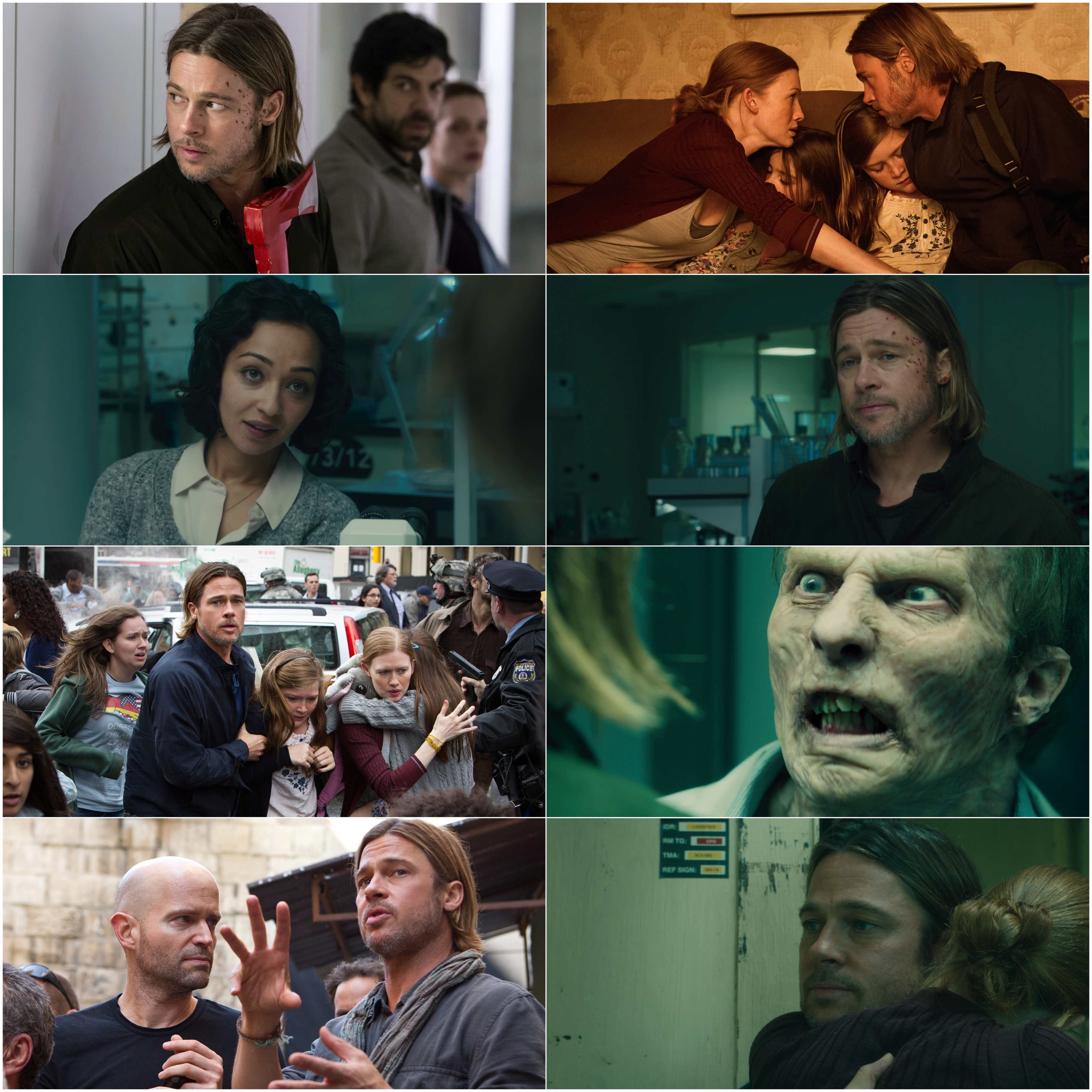 World War Z 2013 Hindi English Dual Audio Hollywood Movie BluRay HD ESub Movies4U screenshot