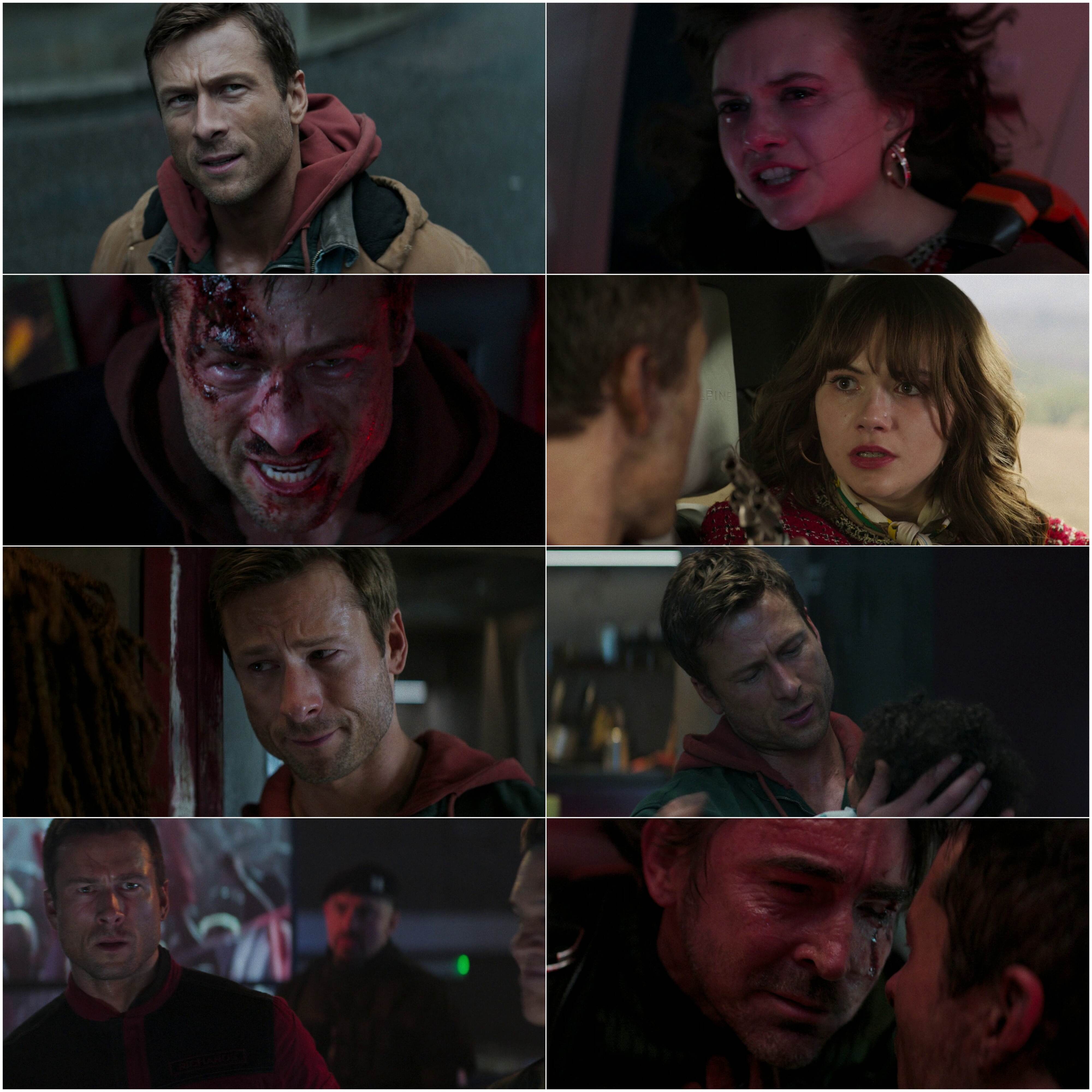 The Running Man 2025 Hindi English Dual Audio Hollywood Movie HD ESub Movies4U screenshot