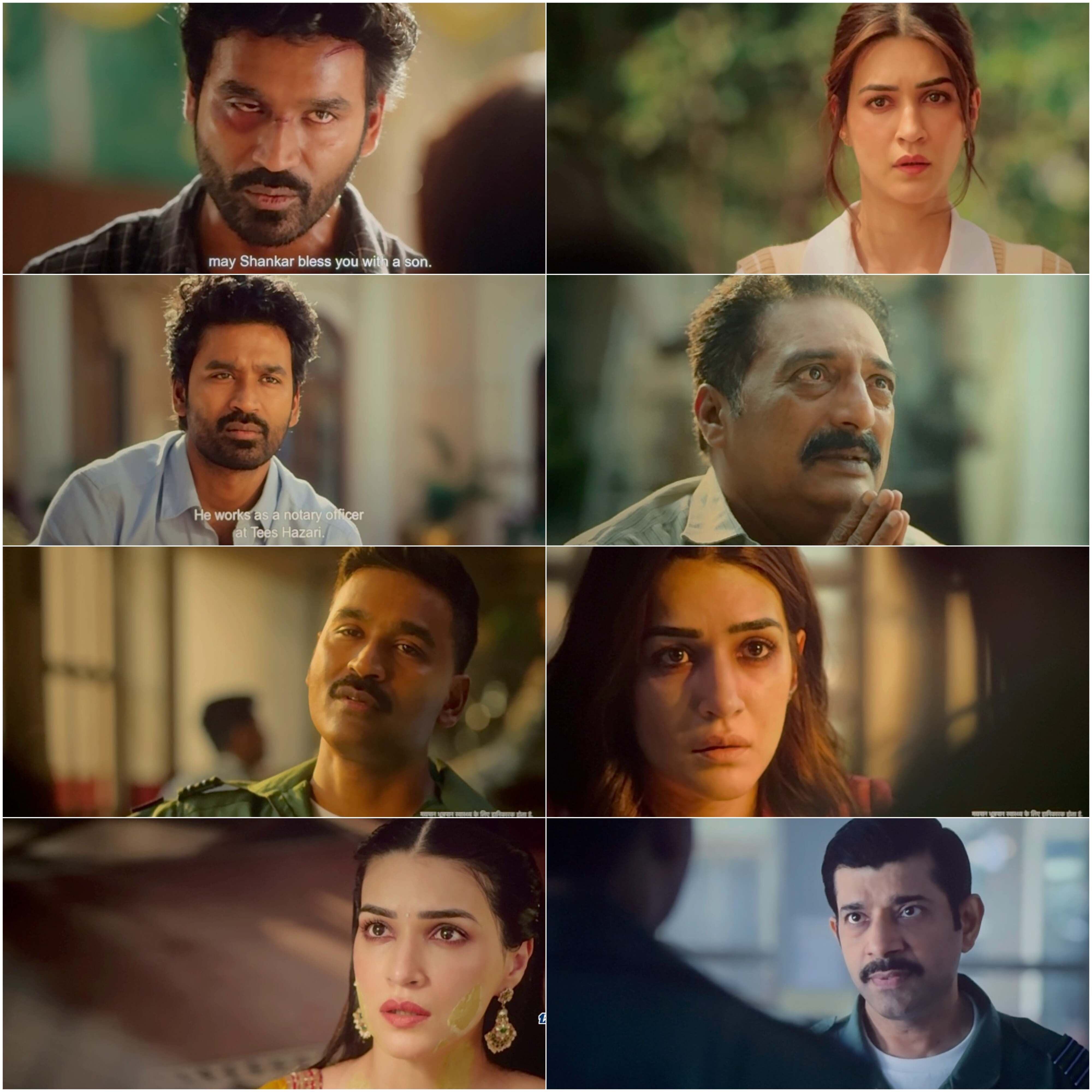 Tere Ishk Mein 2025 South Hindi Dubbed Movie PreDvD Movies4U screenshot